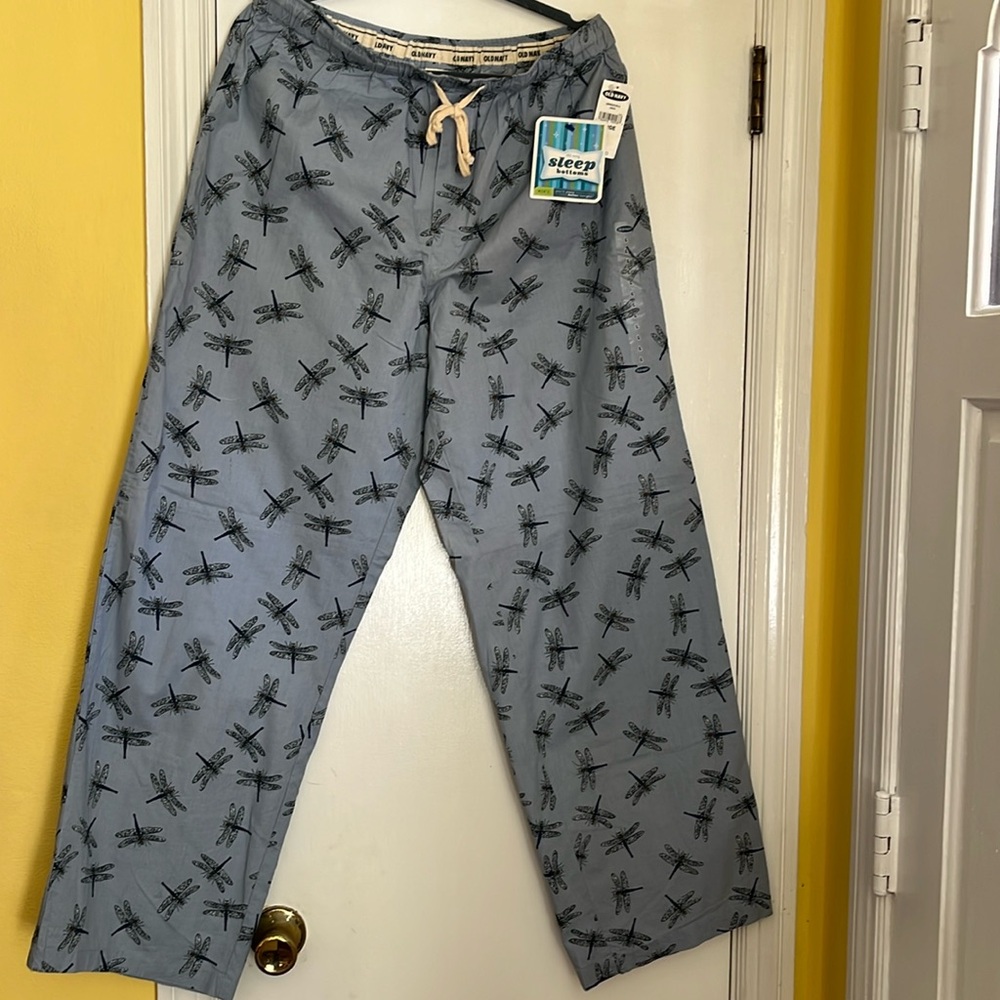 Old Navy Sleep Bottoms in blue